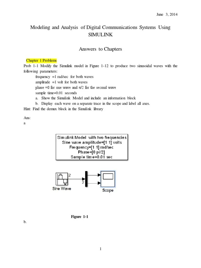 Modeling Digital Communications Matlab Files Giordano Solution Manual