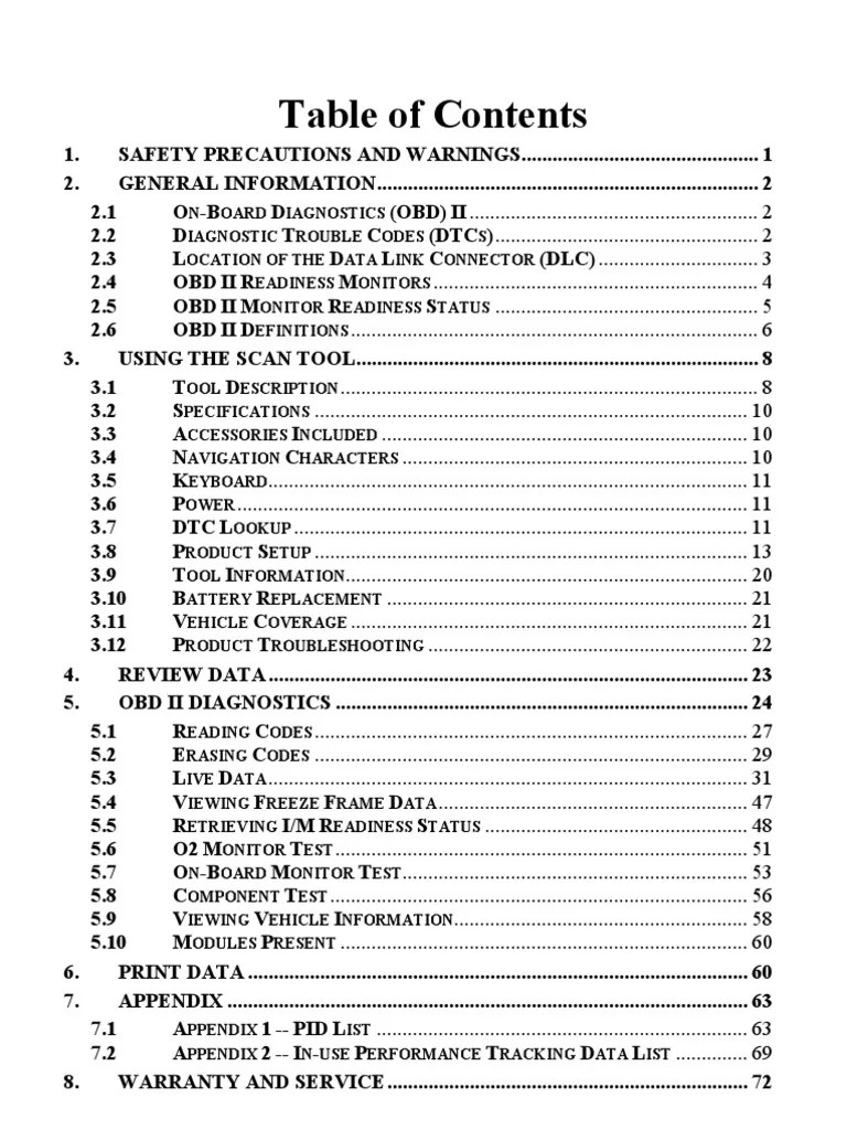 Harbor Freight CenTech CAN OBD II Code Reader EOBD Scanner 98614