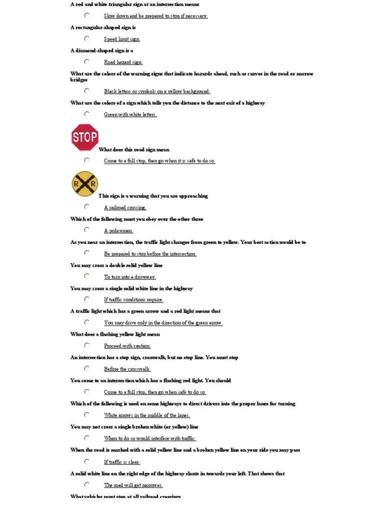 nys permit study guide | Traffic | Traffic Light