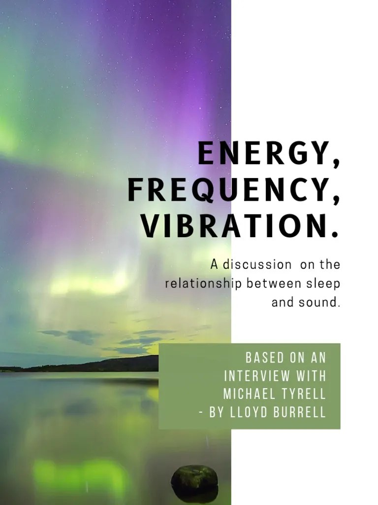 Sound Healing Energy, Frequency, Vibration. PDF Insomnia Sleep