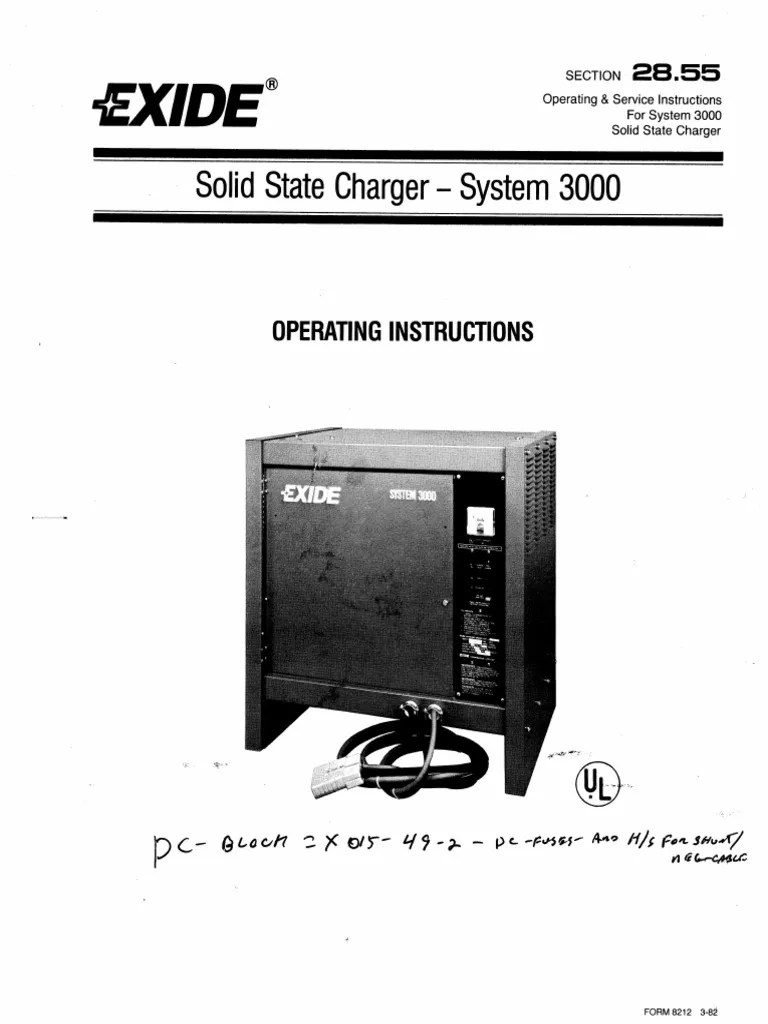 EXIDE Battery Charger PDF