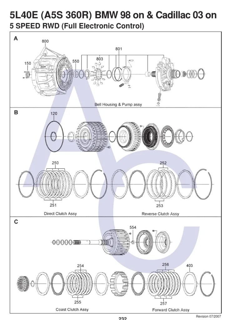 5l40e | Valve | Manual Transmission