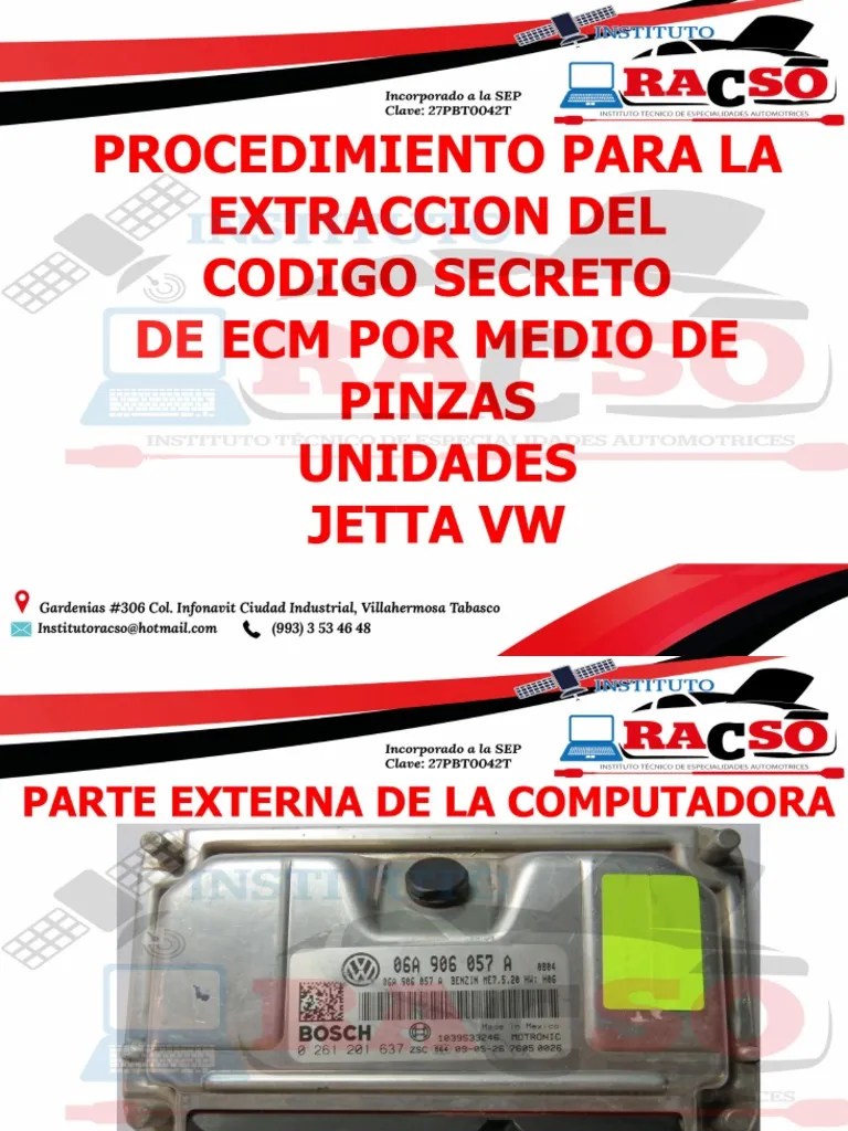 Ecm Jetta A4 20022015 PDF