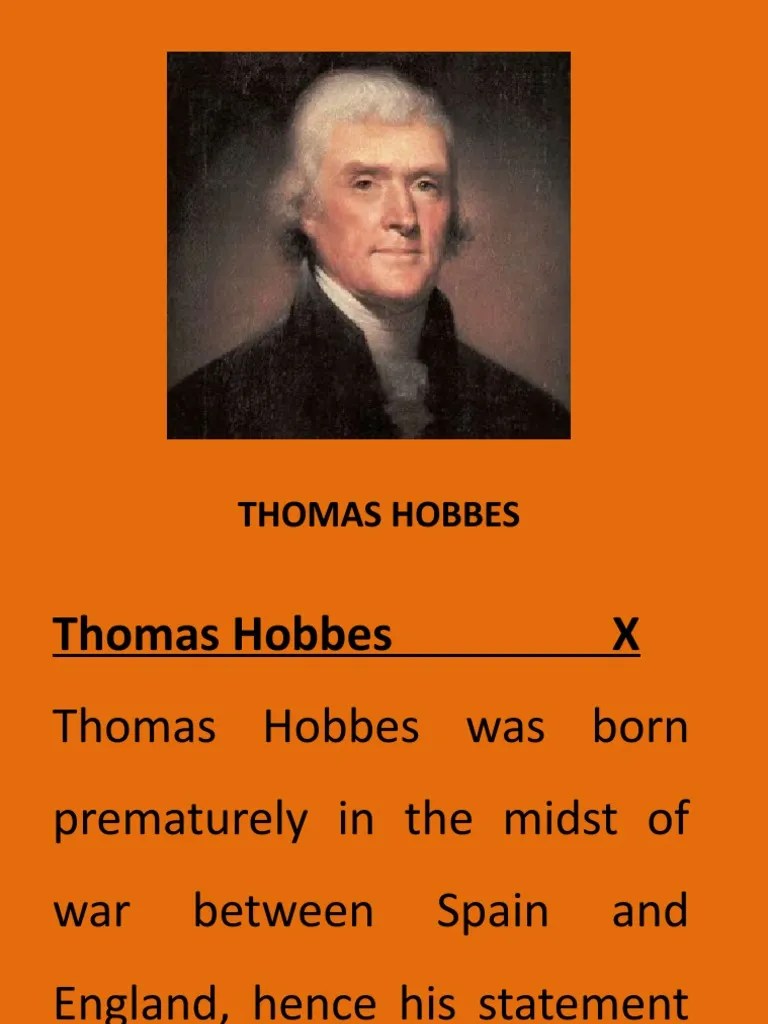 Hobbes and Rousseau Presentation 2 PDF Sovereignty Social Contract