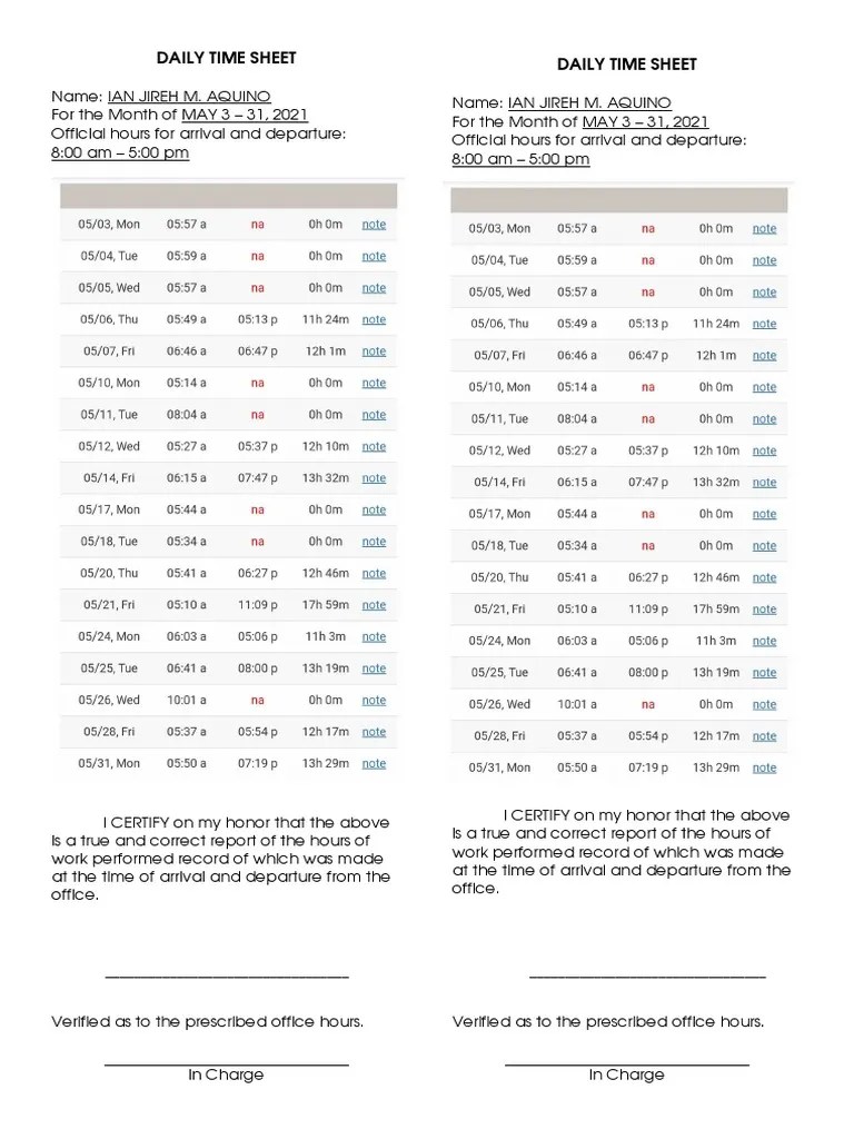 Open Time Clock DTR PDF