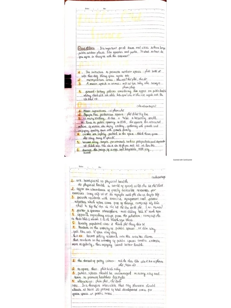 Vocabulary Take Notes | PDF