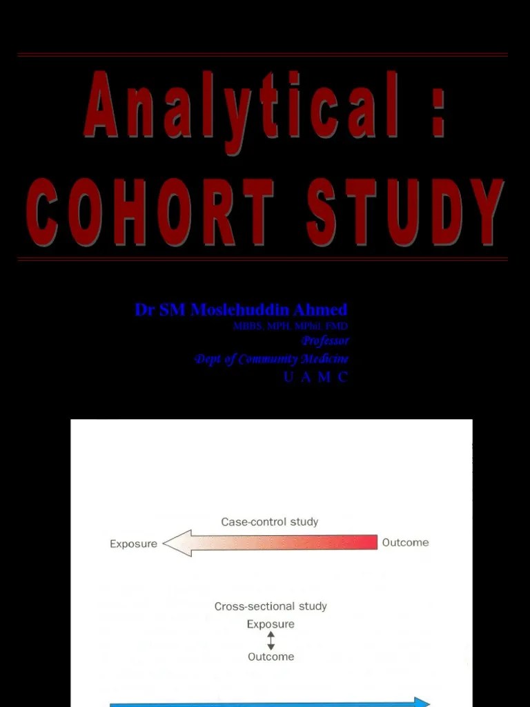 Epid 9 Cohort Study PDF Cohort Study Relative Risk