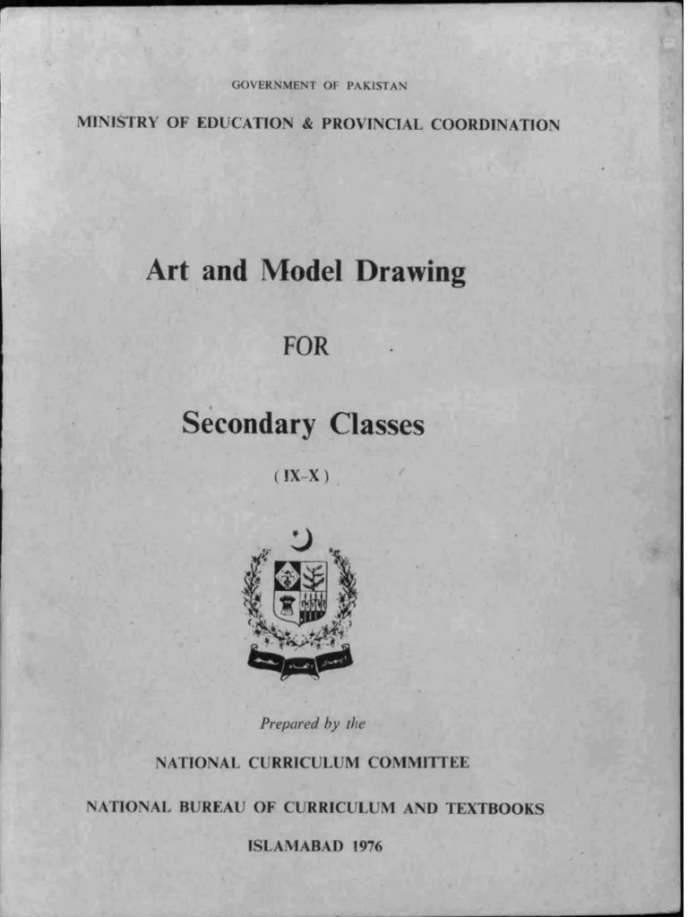 Art and Model Drawing For Secondary Classes (IXX) .1976 PDF