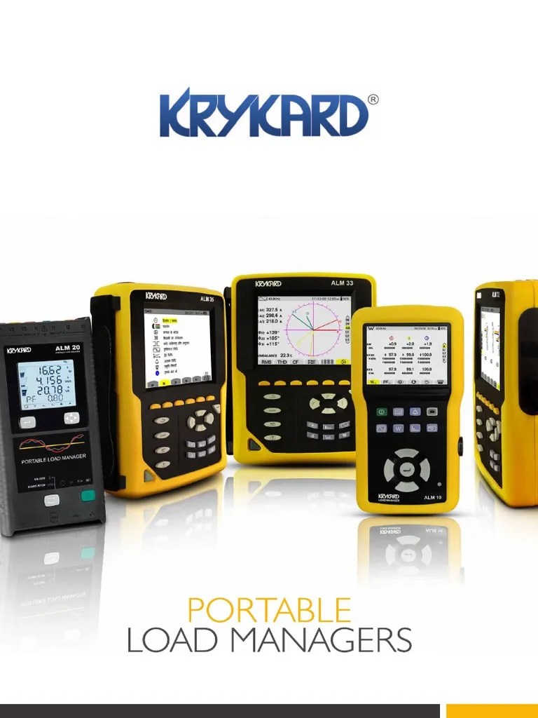 Krykard Alm31 Power Quality Analyser PDF