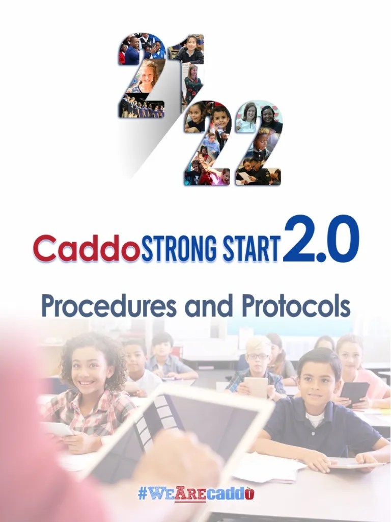 202122 Caddo Strong Start 2.0 Procedures and Protocols PDF Mental