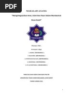 Mengintegrasikan Iman, Islam Dan Ihsan Dalam Membentuk Ihsan Kamil (MK  Agama) | PDF