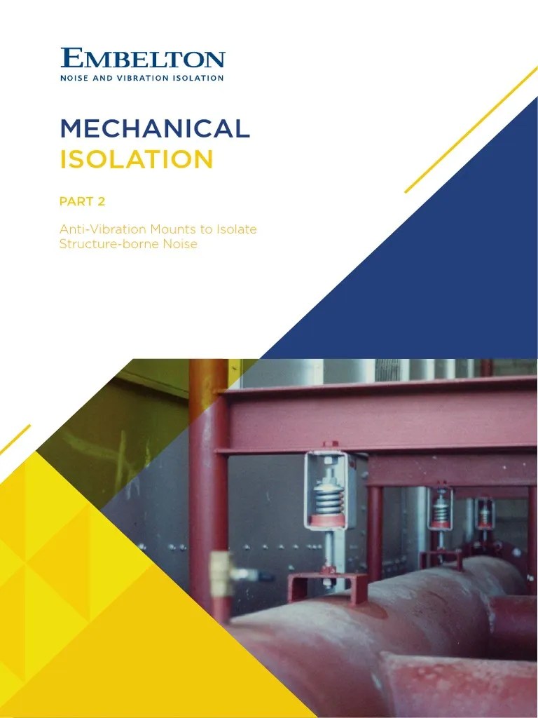 Mechanical Isolation Part 2 PDF Force Duct (Flow)