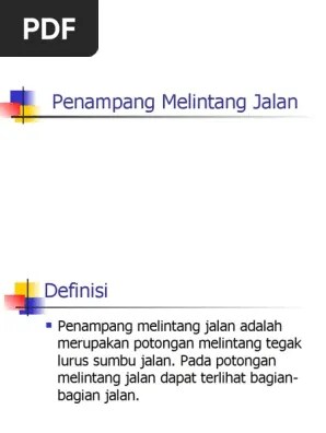 Penampang Melintang | PDF