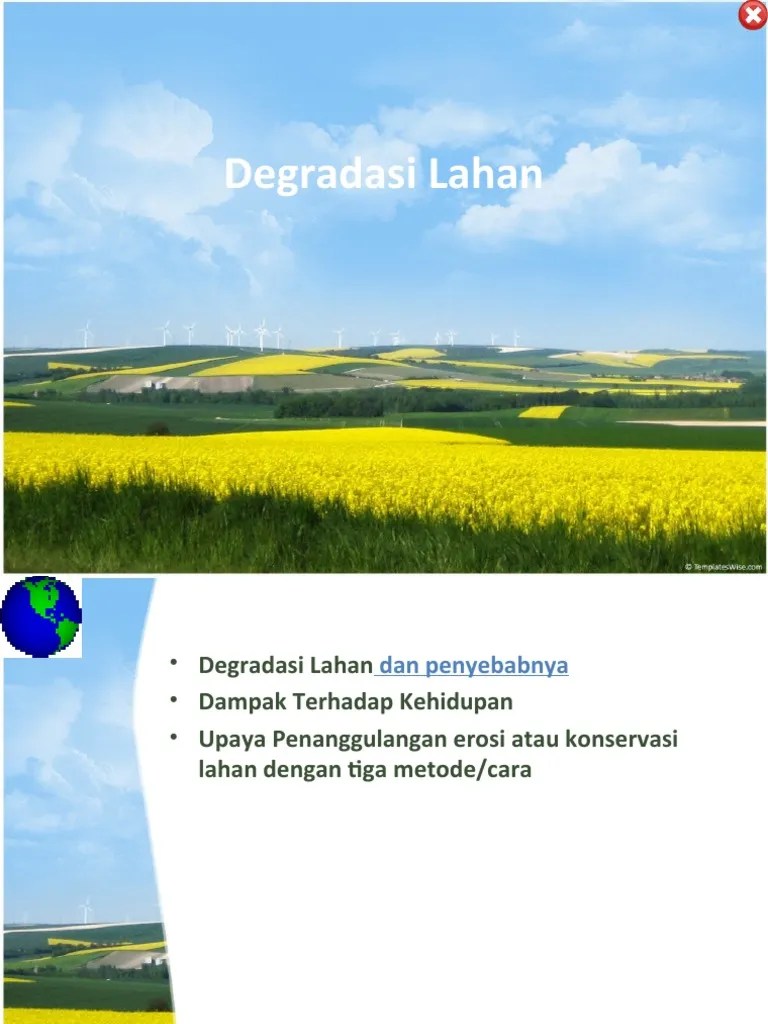Degradasi Lahan | PDF