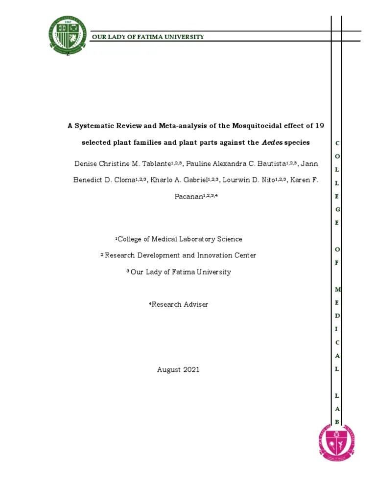 Revised Manuscript PDF Systematic Review