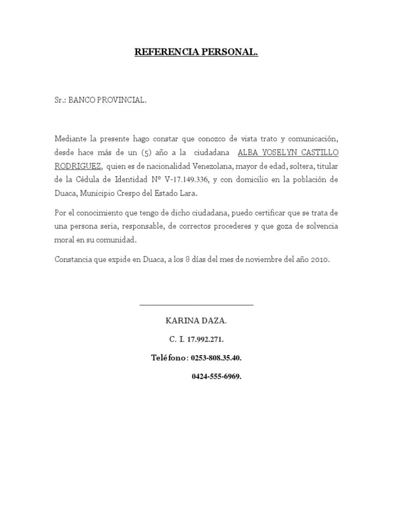 Referencias Personales Para Un Banco prestamos para vivienda mucap