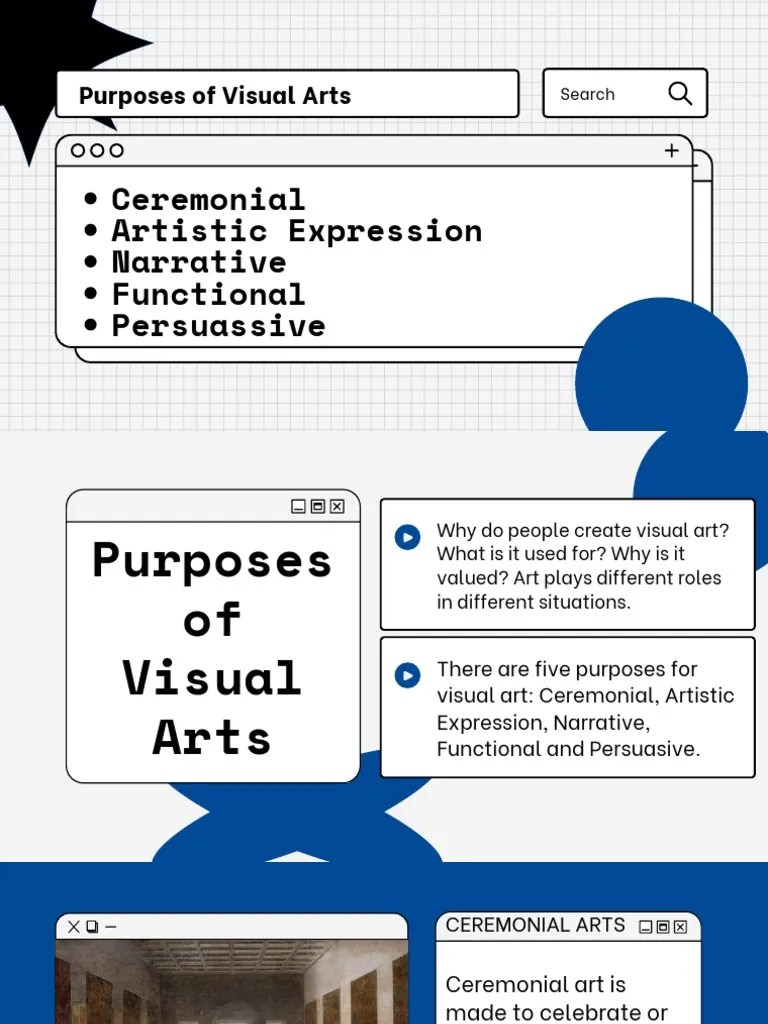 Purposes of Visual Arts KD PDF Persuasion The Arts