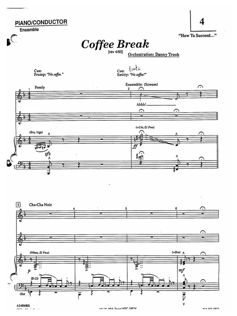 How To Succeed Coffee Break (1995) PDF