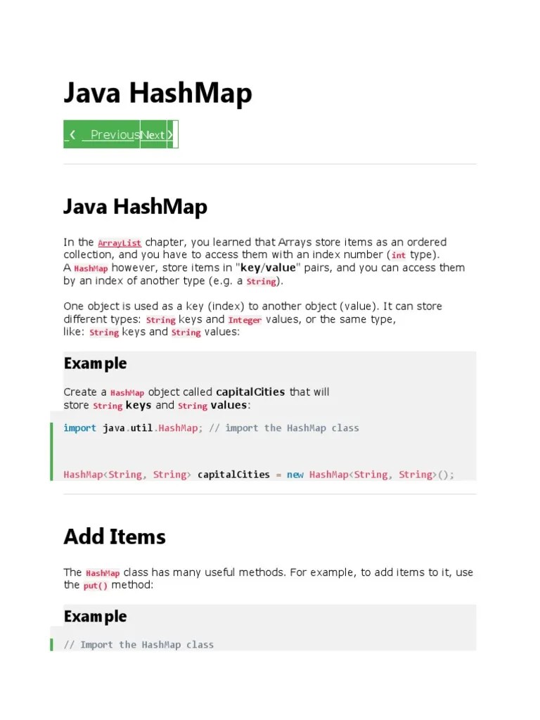 Exploring the Java HashMap Class Storing and Accessing Data Using Keys