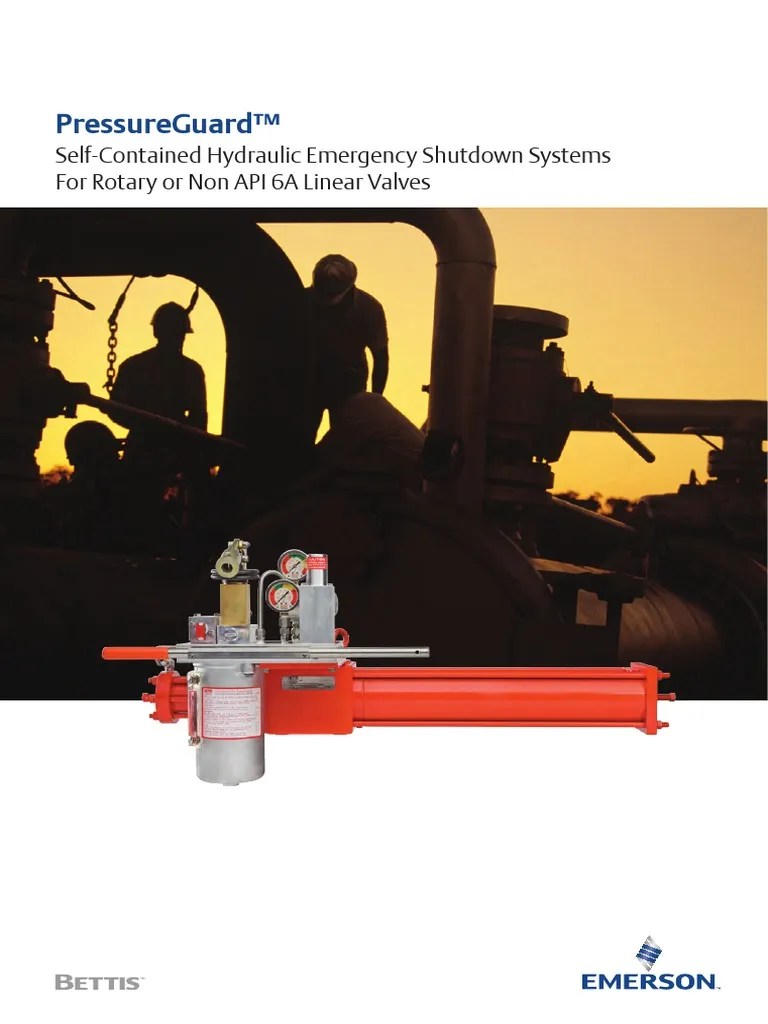 PressureGuard SelfContained Hydraulic Emergency Shutdown Systems (2017
