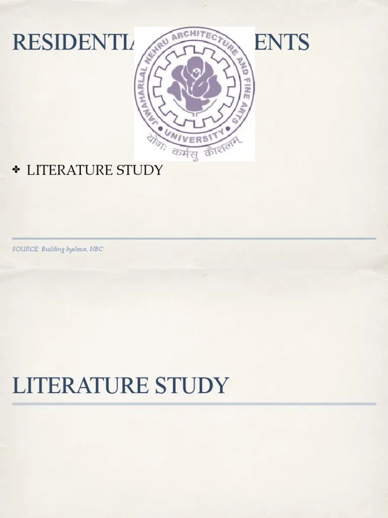 Residential Apartments Literature Study PDF Apartment Window