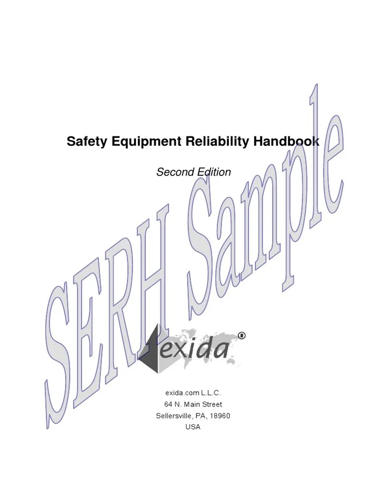 Safety Equipment Reliability Handbook Second Edition PDF Actuator