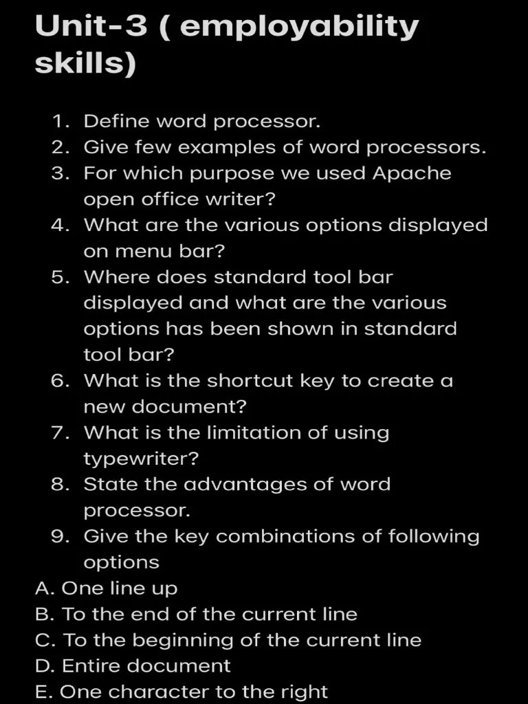 Employability Skills - UNIT 3 | PDF