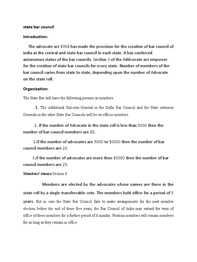 State Bar Council Notes PDF Lawyer State Bar Of California