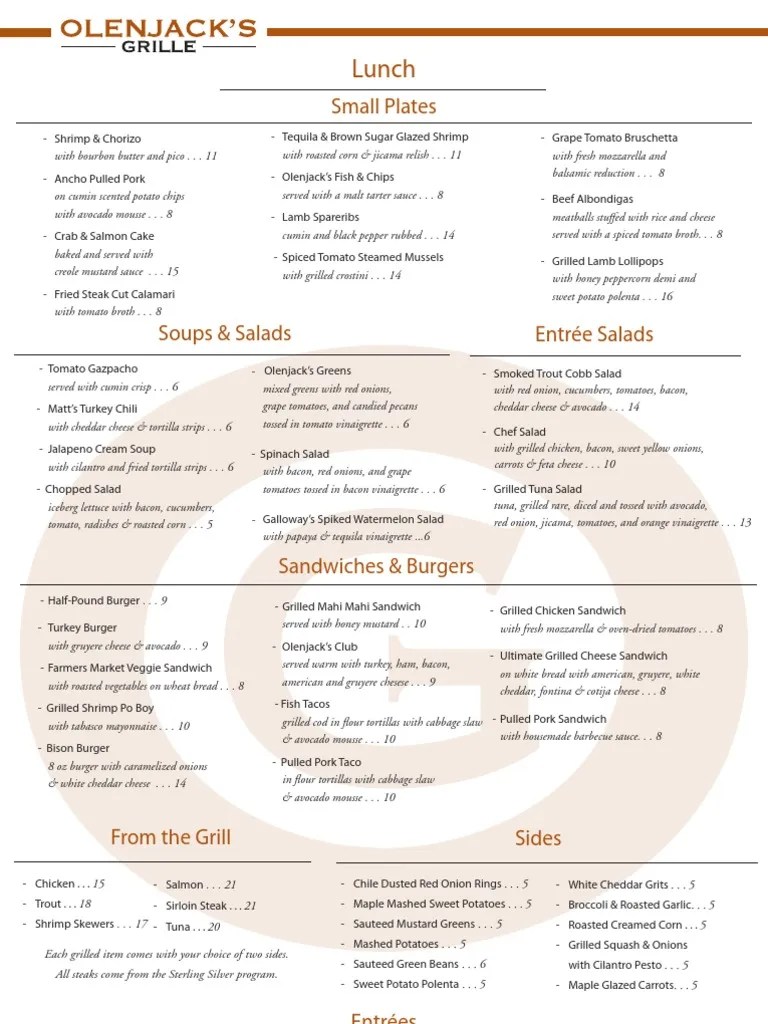 Lunch Small Plates Hamburgers Coleslaw
