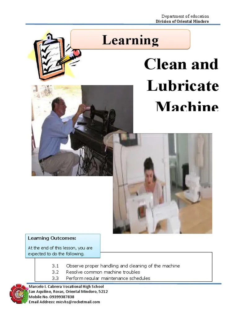 Caring for Your Sewing Machine Tips for Proper Handling, Cleaning and