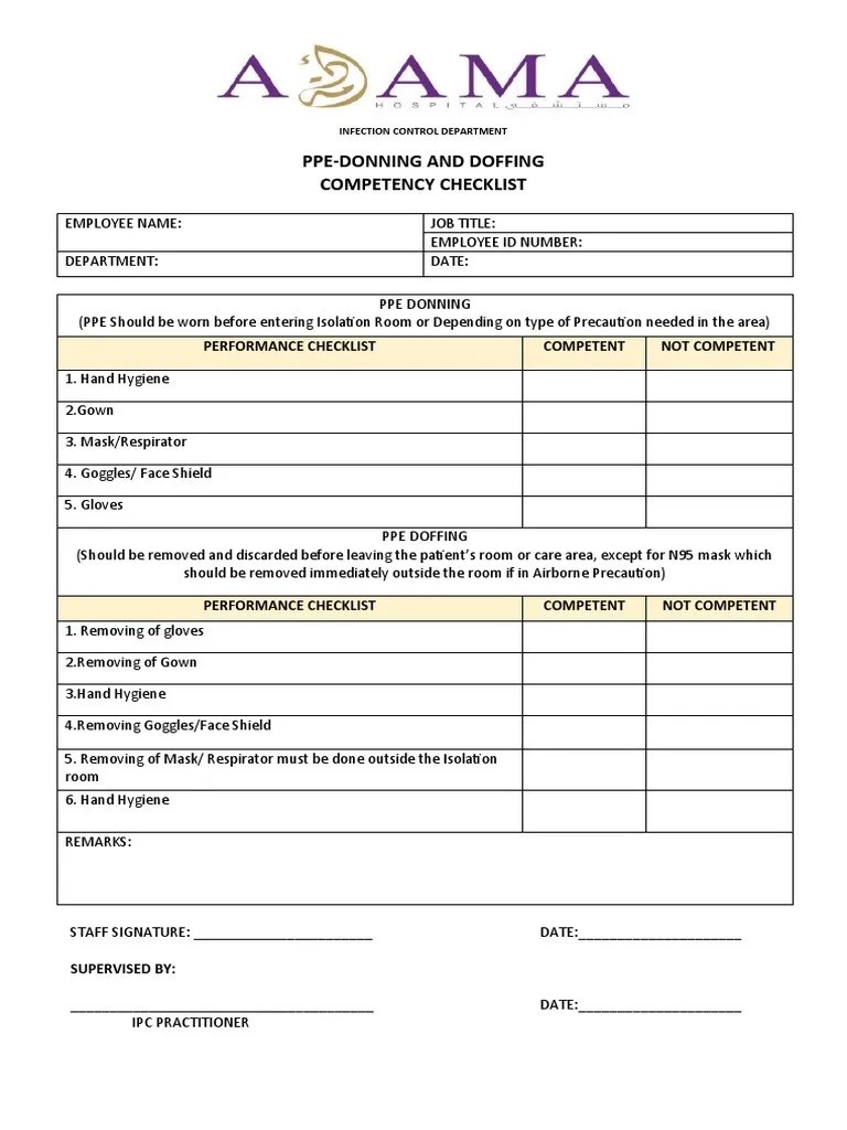 PPE Competency PDF