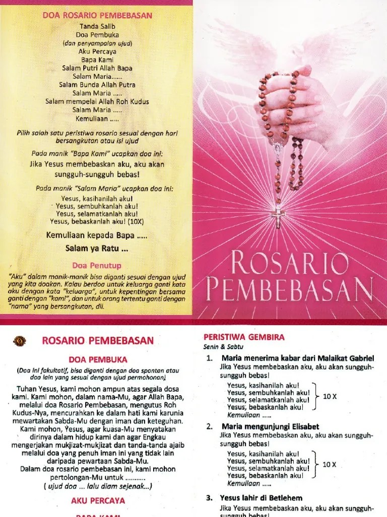 Rosario Pembebasan | PDF