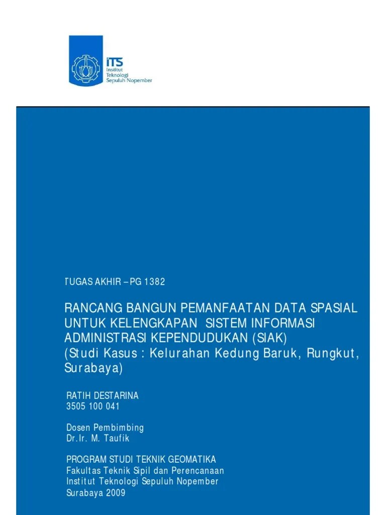 Sistem Informasi Administrasi Kependudukan | PDF