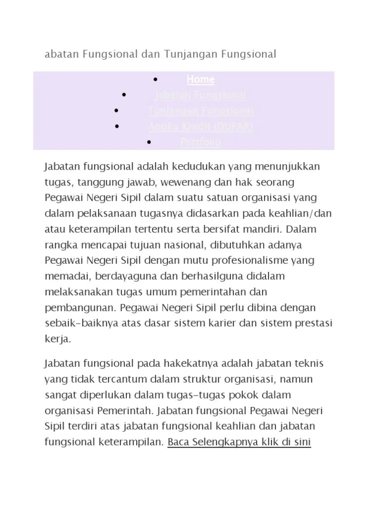 makalah jabfung | PDF