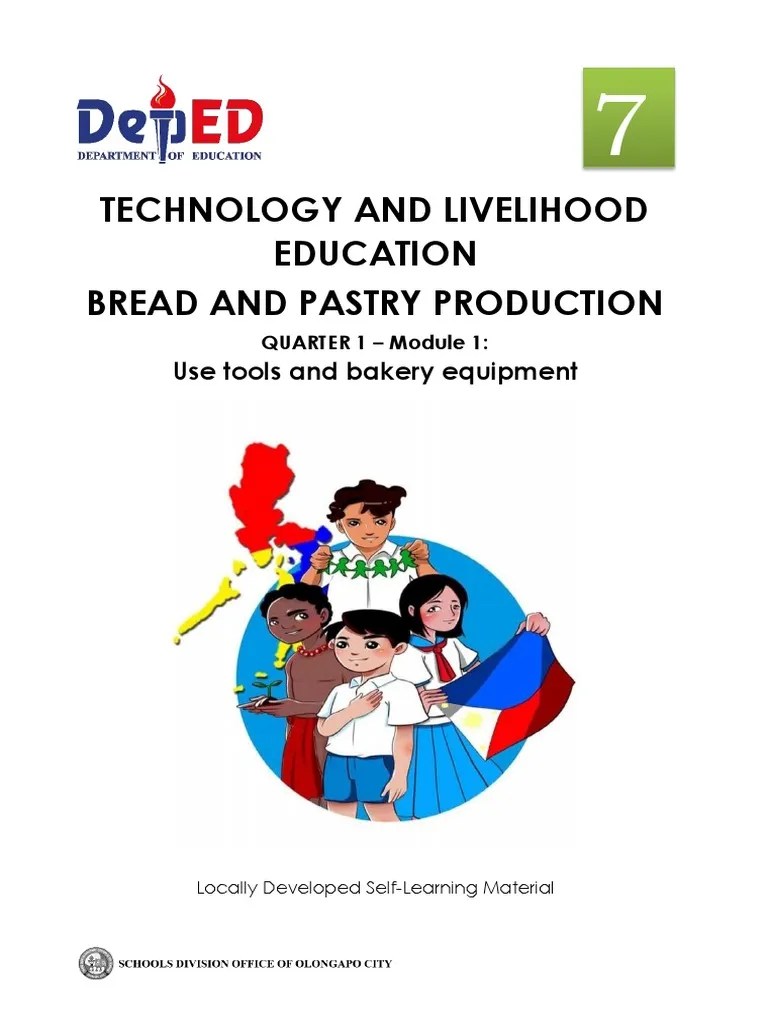 Tle Bread and Pastry Module 1 Week 1 PDF Baking Cakes