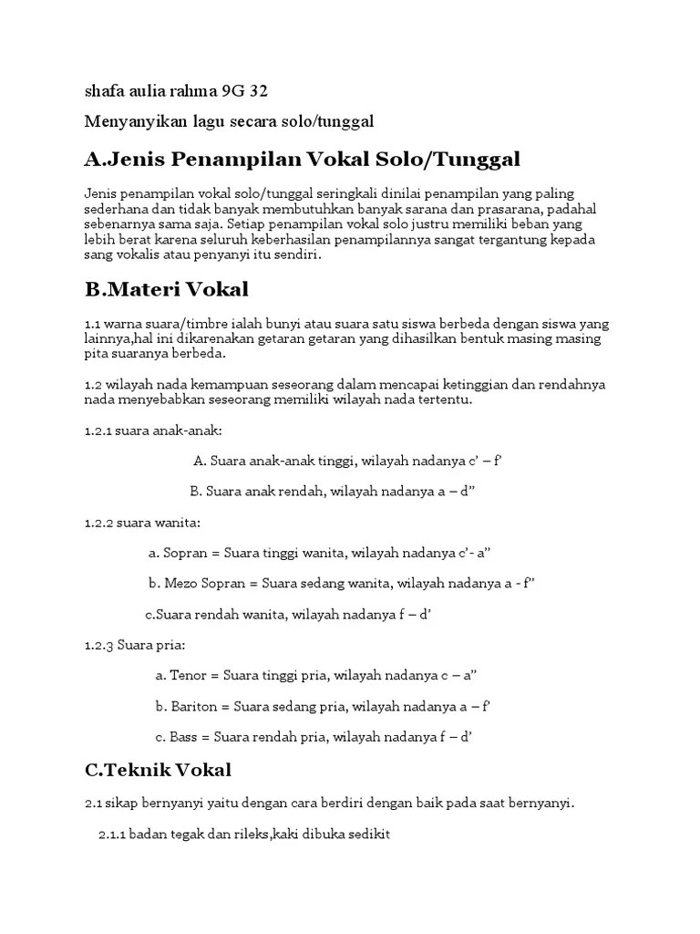 Rangkuman Seni Budaya | PDF