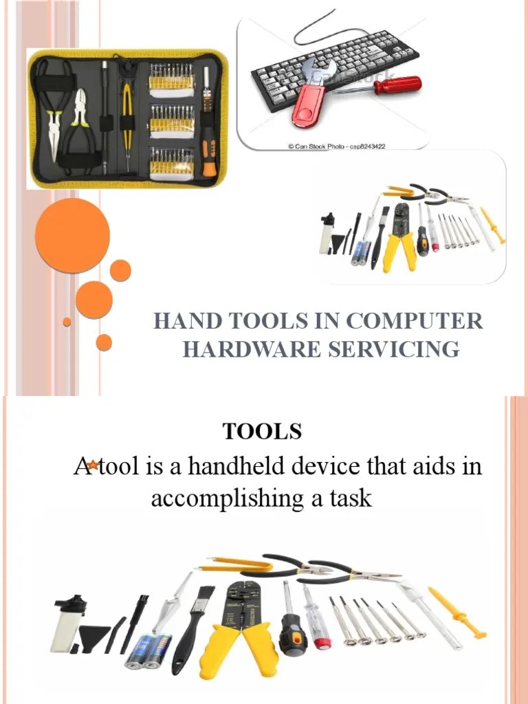 Hand Tools in Computer PDF