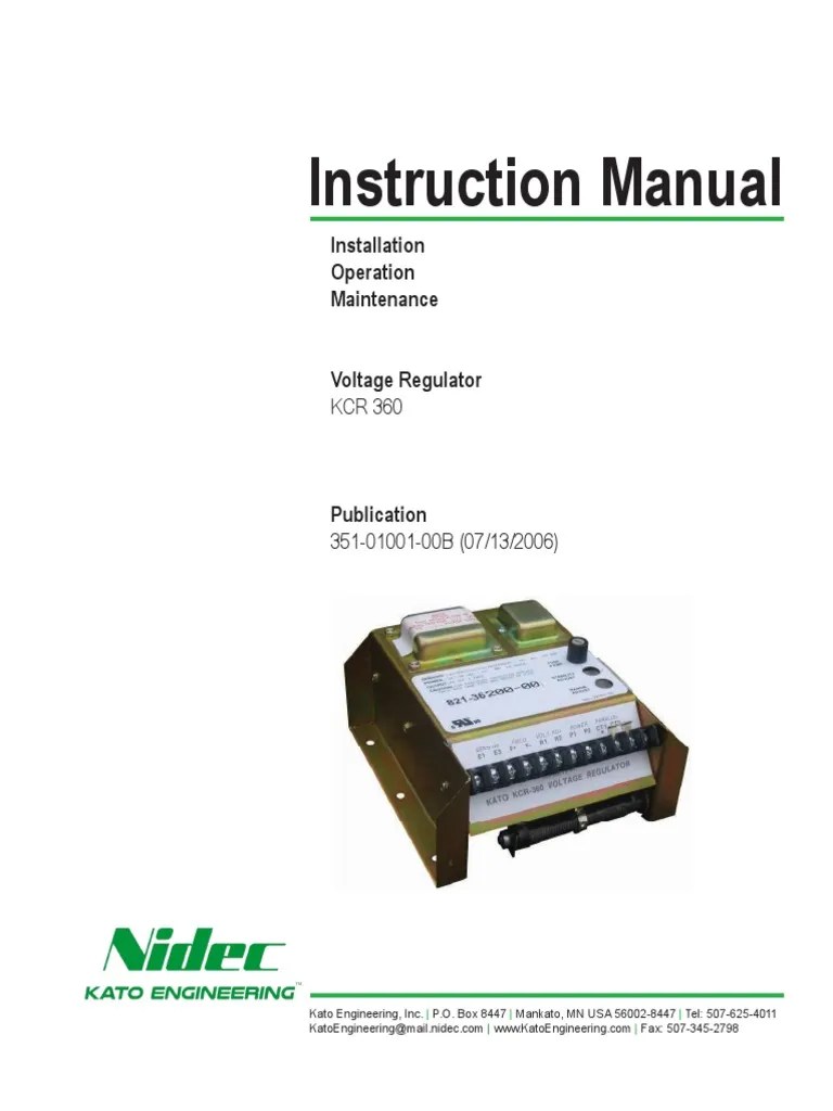 Instruction Manual | PDF | Transformer | Electrical Network