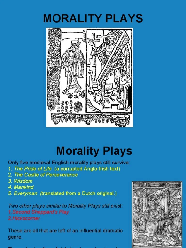 Morality Plays PDF
