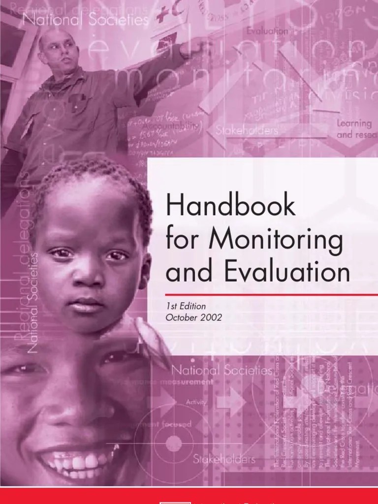 Handbook For Monitoring and Evaluation PDF Monitoring And