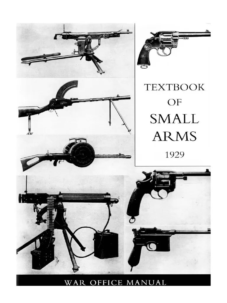 Textbook of Small Arms (1929) PDF Rifle Gun Barrel