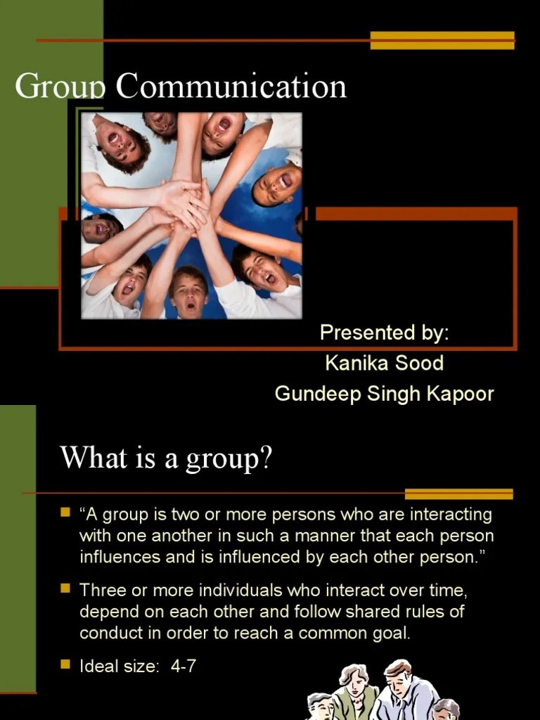 Group Communication