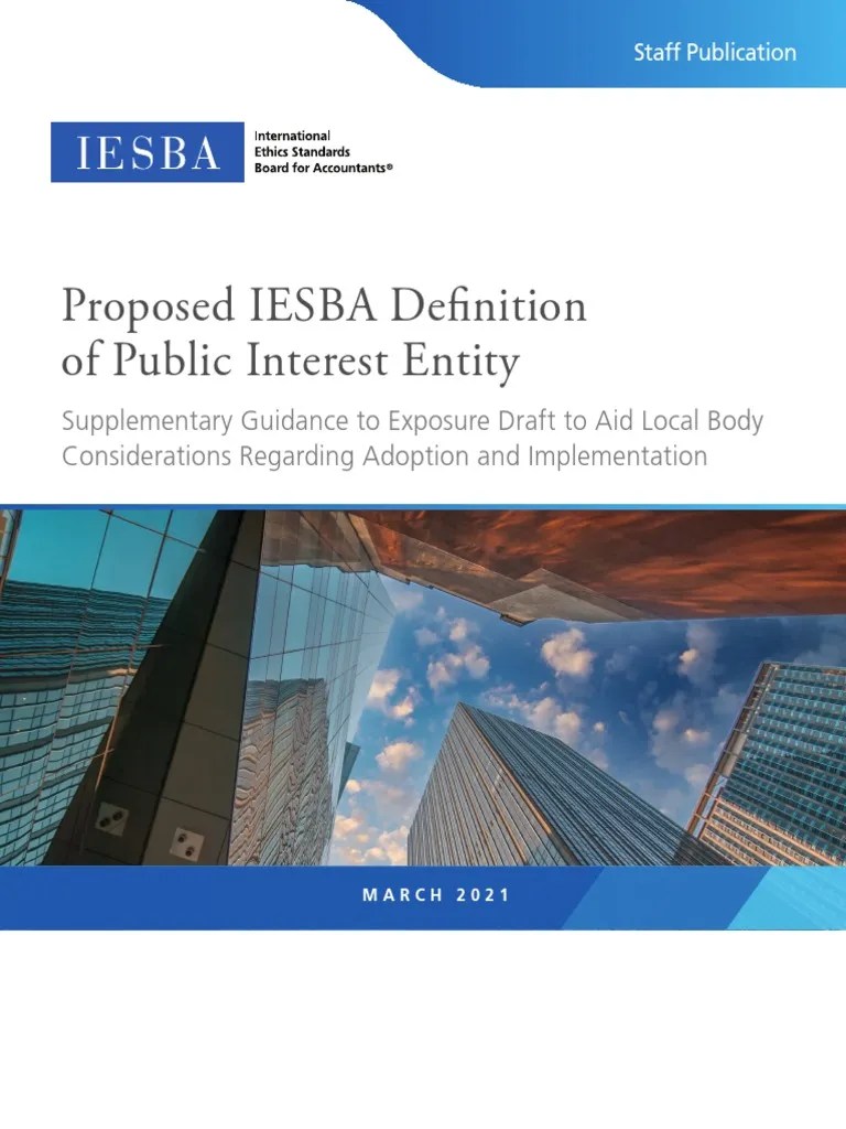 IESBA Definition of PublicInterestEntitySupplementalGuidance PDF