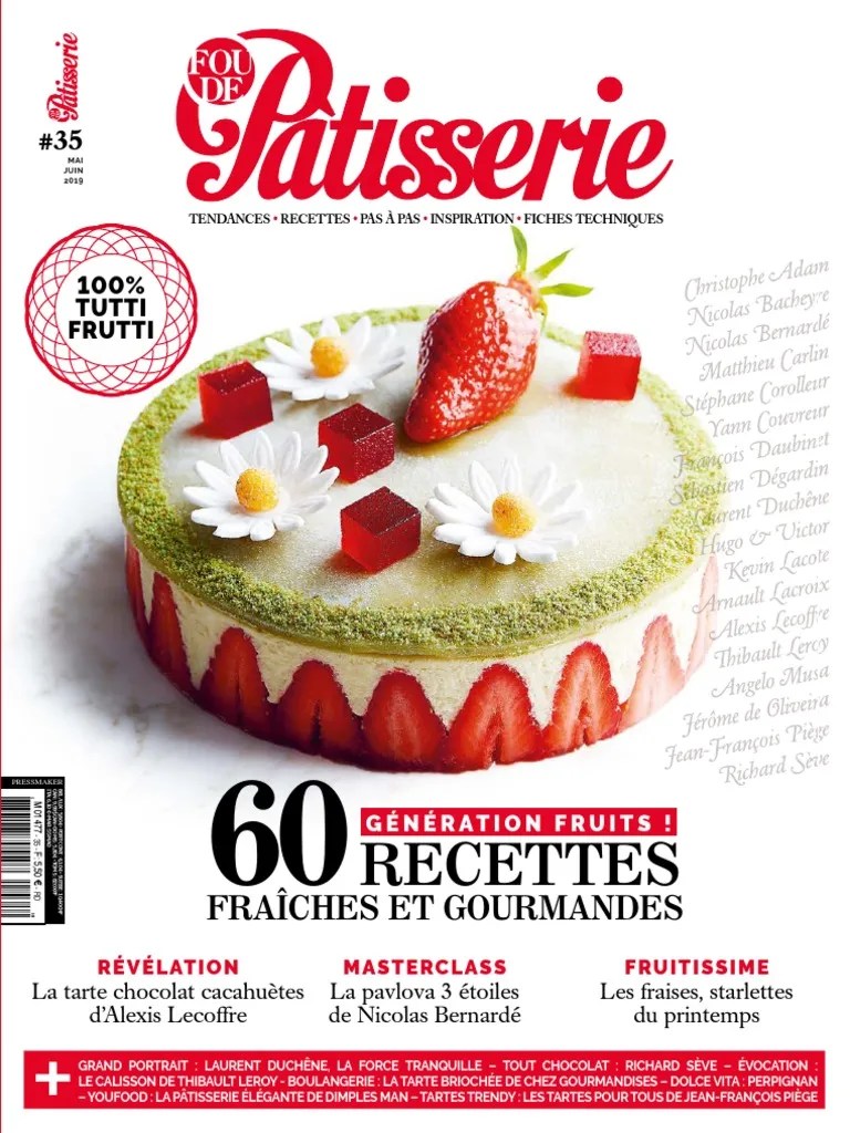 FDP 35 MJ 2019 | PDF | Nourritures | Desserts