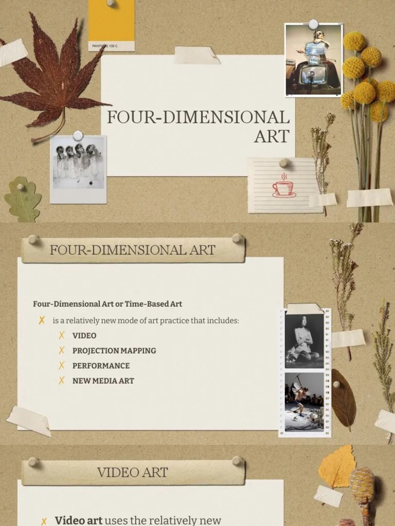 Exploring FourDimensional Art Video Art, Projection Mapping, Performance Art, and New Media