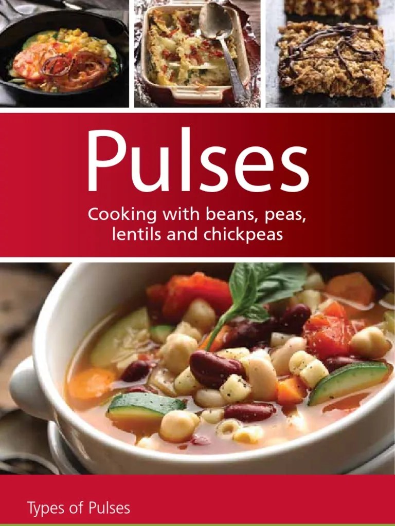 Cooking With Beans Peas Lentils 2010 Legume Chickpea