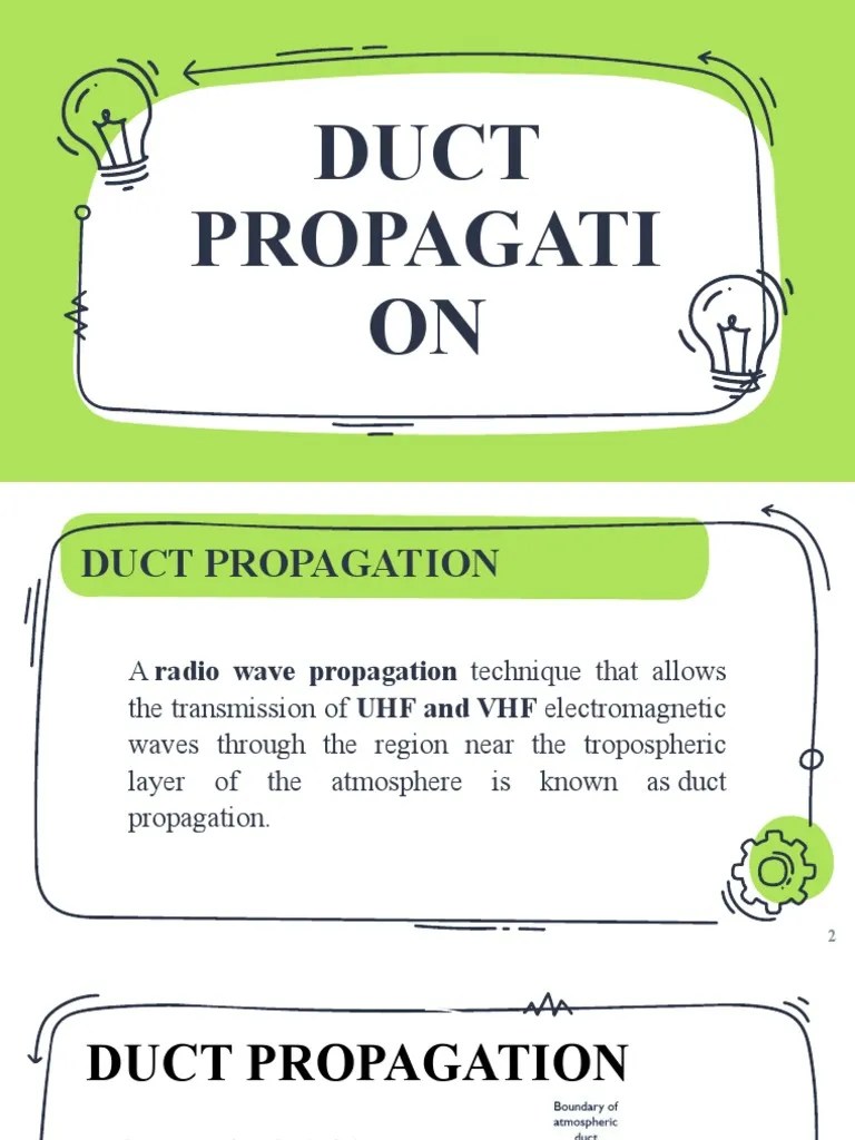 Duct Propagation Seminar 1636693816259 PDF Radio Propagation
