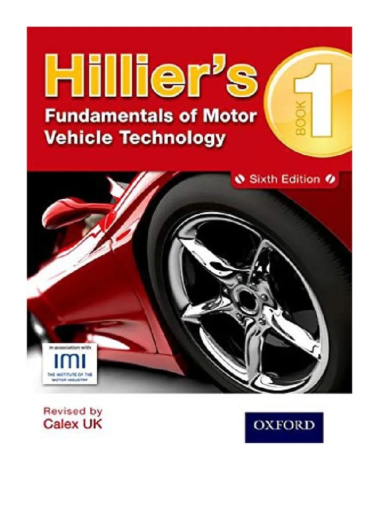 Hillier's Fundamentals of Motor Vehicle Technology Book 1 V. A. W