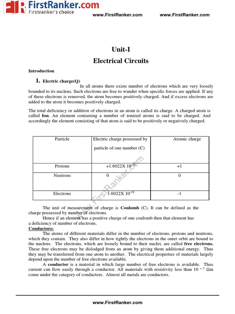 JNTUA JNTUH JNTBasic Electrical and Electronics Engineering BEEE Note PDF Series And