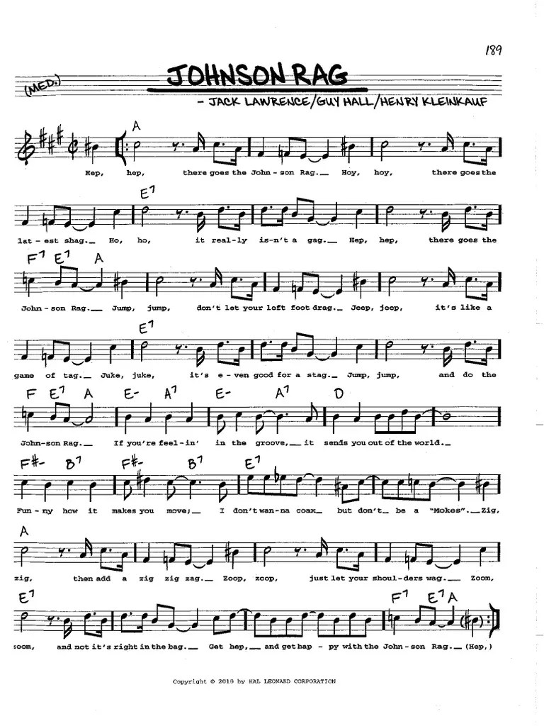 Instr Johnson Rag PDF